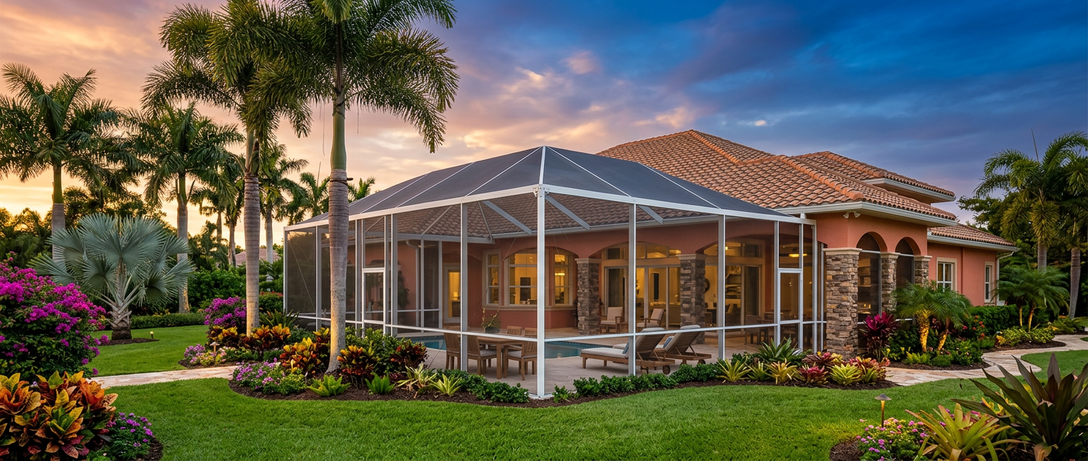 Pool Screen Enclosure Hernando County FL